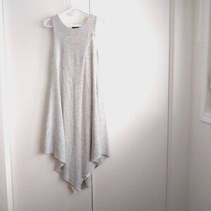 Papillion split hem layered sleeveless dress NWOT